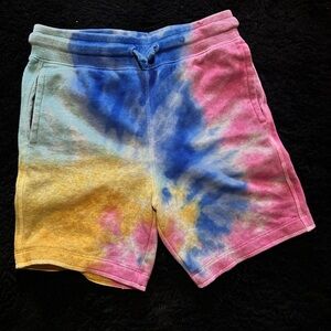 GAP Multicolor Tie-Dye Athletic Shorts Soft Size 6/7
